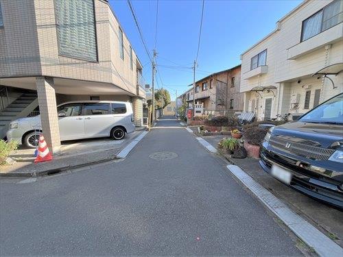 前面道路（物件：背面）