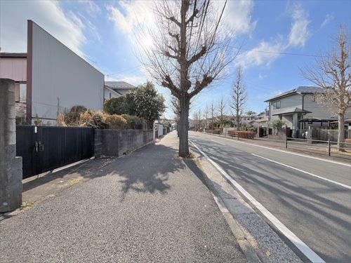 前面道路（物件：左手）