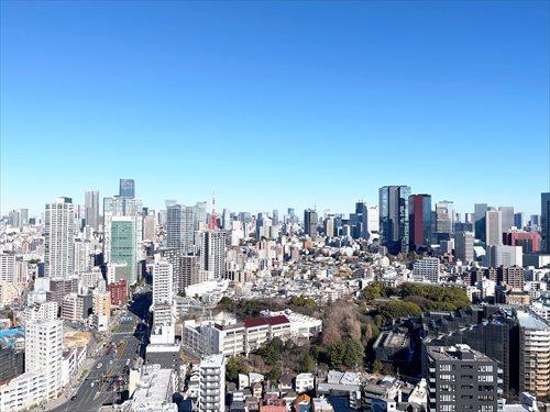 LDK側バルコニーからの眺望