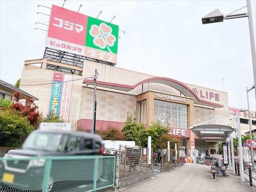 コジマ×ビックカメラ江北駅前店1330m