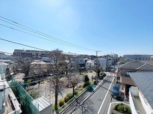 ルーフバルコニーからの眺望