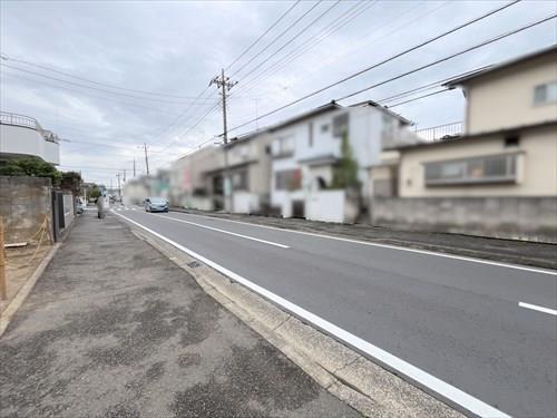 前面道路含む現地