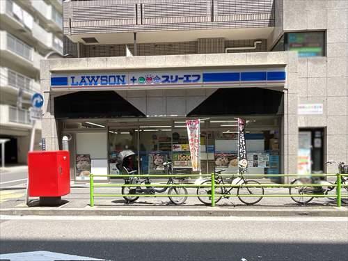 ローソン・スリーエフ日本橋中州店130m