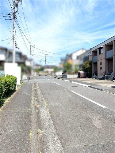 現地前道路