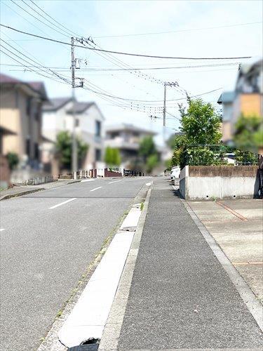 現地前道路