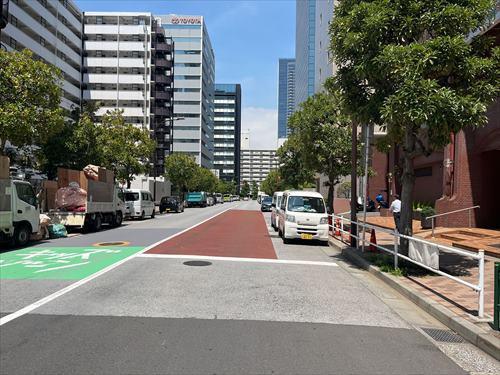 前面道路