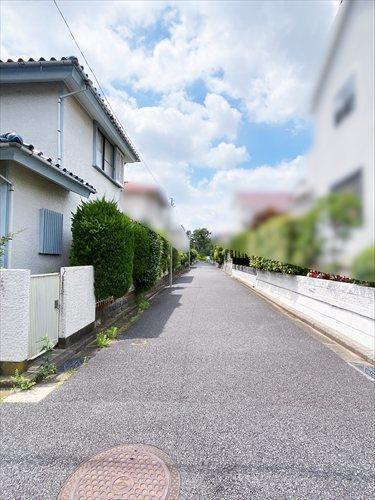 前面道路 (西側)