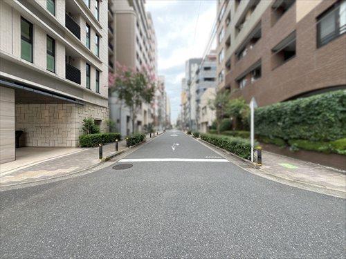 前面道路（2026年9月撮影）