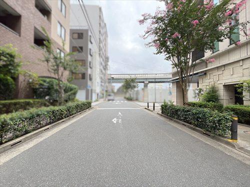 前面道路（2026年9月撮影）