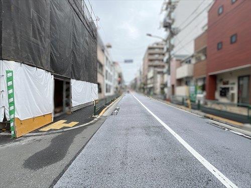 前面道路（2026年9月撮影）