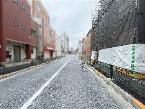 前面道路（2026年9月撮影）