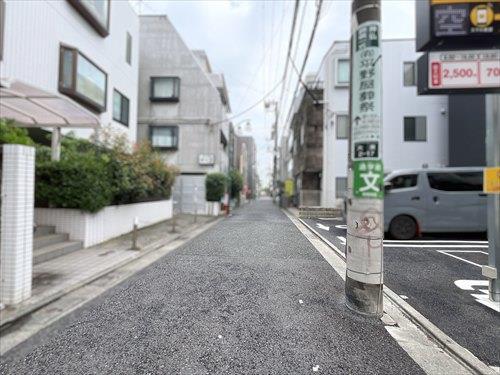 前面道路（2026年9月撮影）