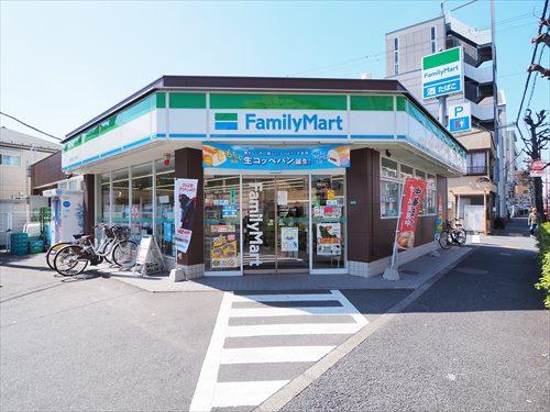 ファミリーマート中野沼袋二丁目店490m