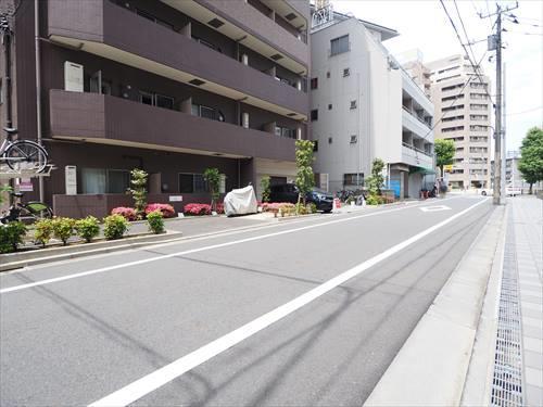 前面道路（物件：左手）