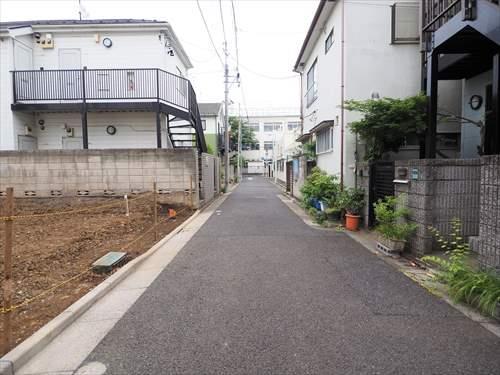 前面道路（物件：左手）