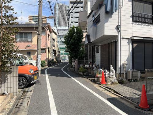 前面道路（物件：右手）