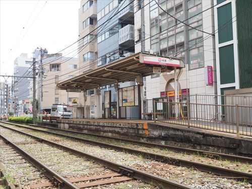 都電荒川線「向原駅」280ｍ