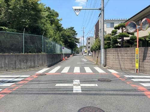 南側道路（物件：右手）