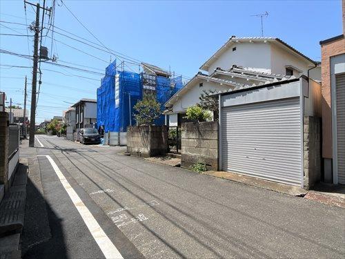 東側道路を含む現地