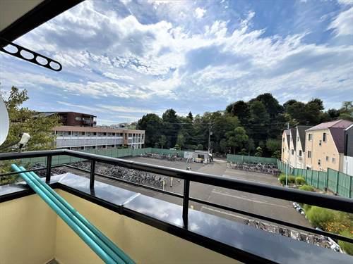 ２階バルコニーからの眺望