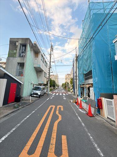 前面道路（物件：右手）