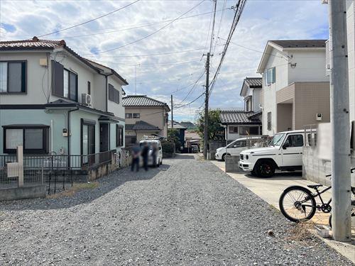 前面道路（物件：右手）