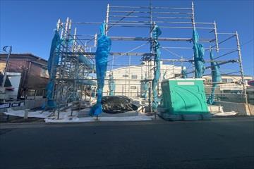 建築中の外観（2025年11月撮影）