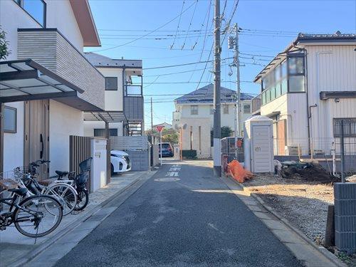 前面道路（物件：右手）