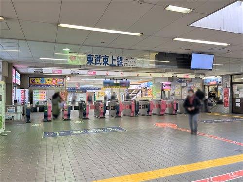 東武東上線「朝霞台駅」2970ｍ