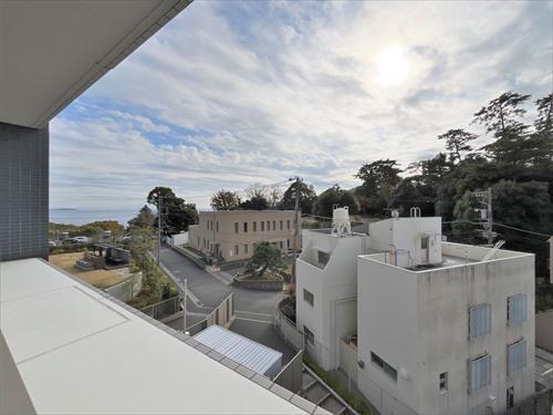 南西側バルコニーからの眺望