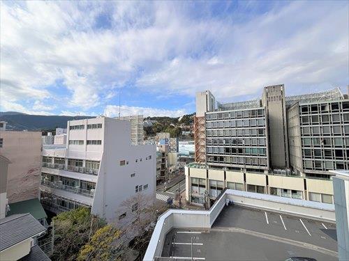 北西側バルコニーからの眺望