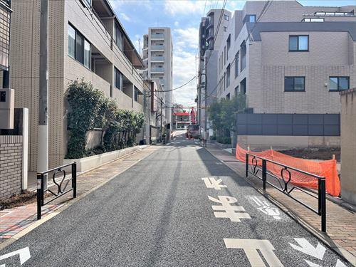 前面道路（物件：右手）