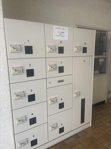 宅配ボックス（2025年11月撮影）