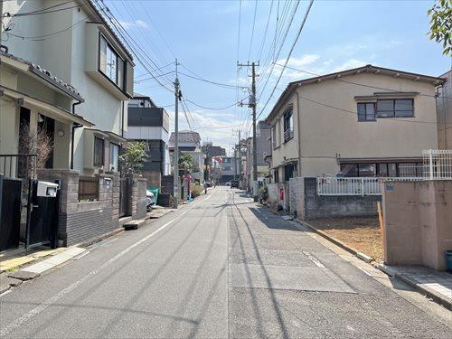 前面道路（物件：右手）