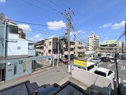 西側バルコニーからの眺望