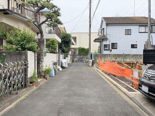 前面道路（物件：右手）