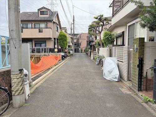 前面道路（物件：左手）