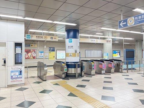 東京メトロ有楽町線「辰巳駅」880ｍ