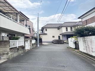 南西側前面道路