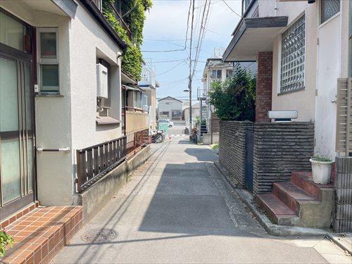 前面道路（物件：右手）