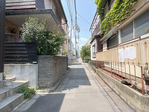 前面道路（物件：左手）