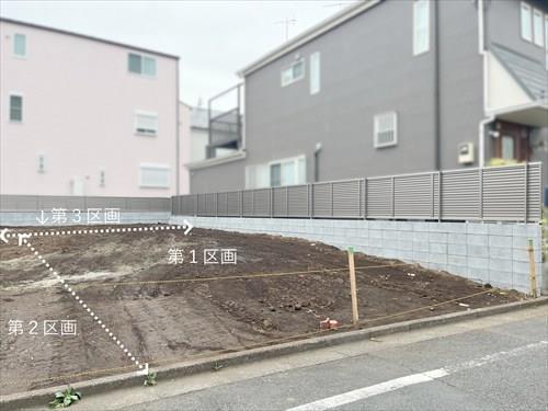 該当区画:第1区画(2026年9月撮影) 該当区画:第1区画(2026年9月撮影)