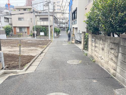 私道（物件：左手）