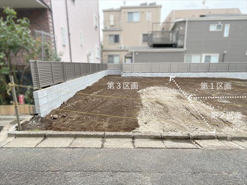 該当区画：第3区画（2026年9月撮影）