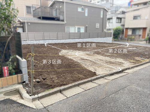 該当区画：第3区画（2026年9月撮影）