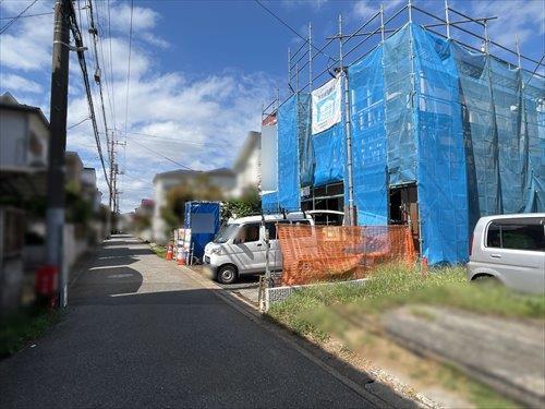 前面道路（2024年9月撮影）