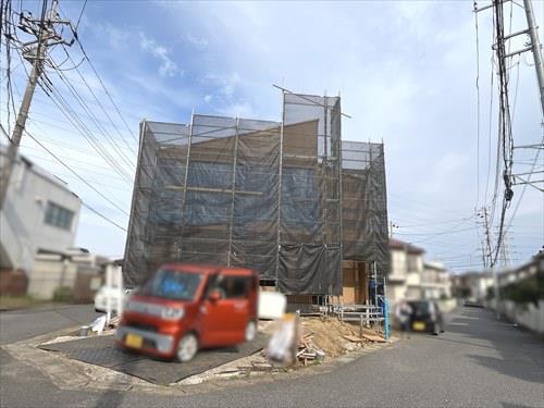 建築中の外観（2024年10月撮影）