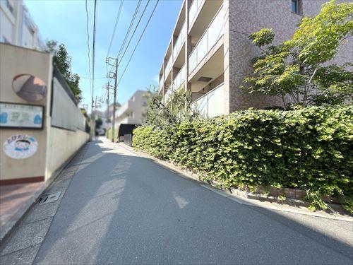 前面道路（2025年9月撮影）