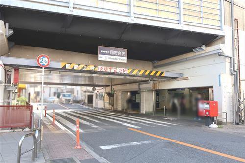 京成電鉄本線「国府台」駅 710m