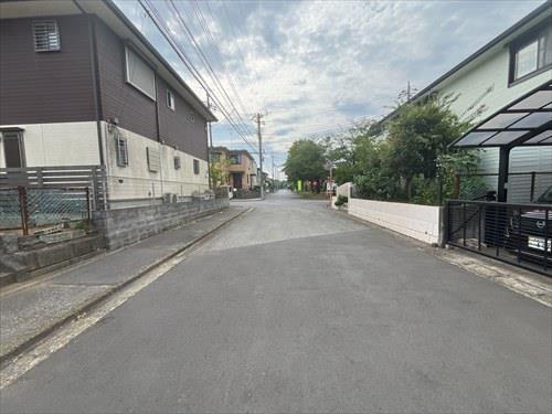 前面道路(2026年8月撮影) 前面道路(2026年8月撮影)